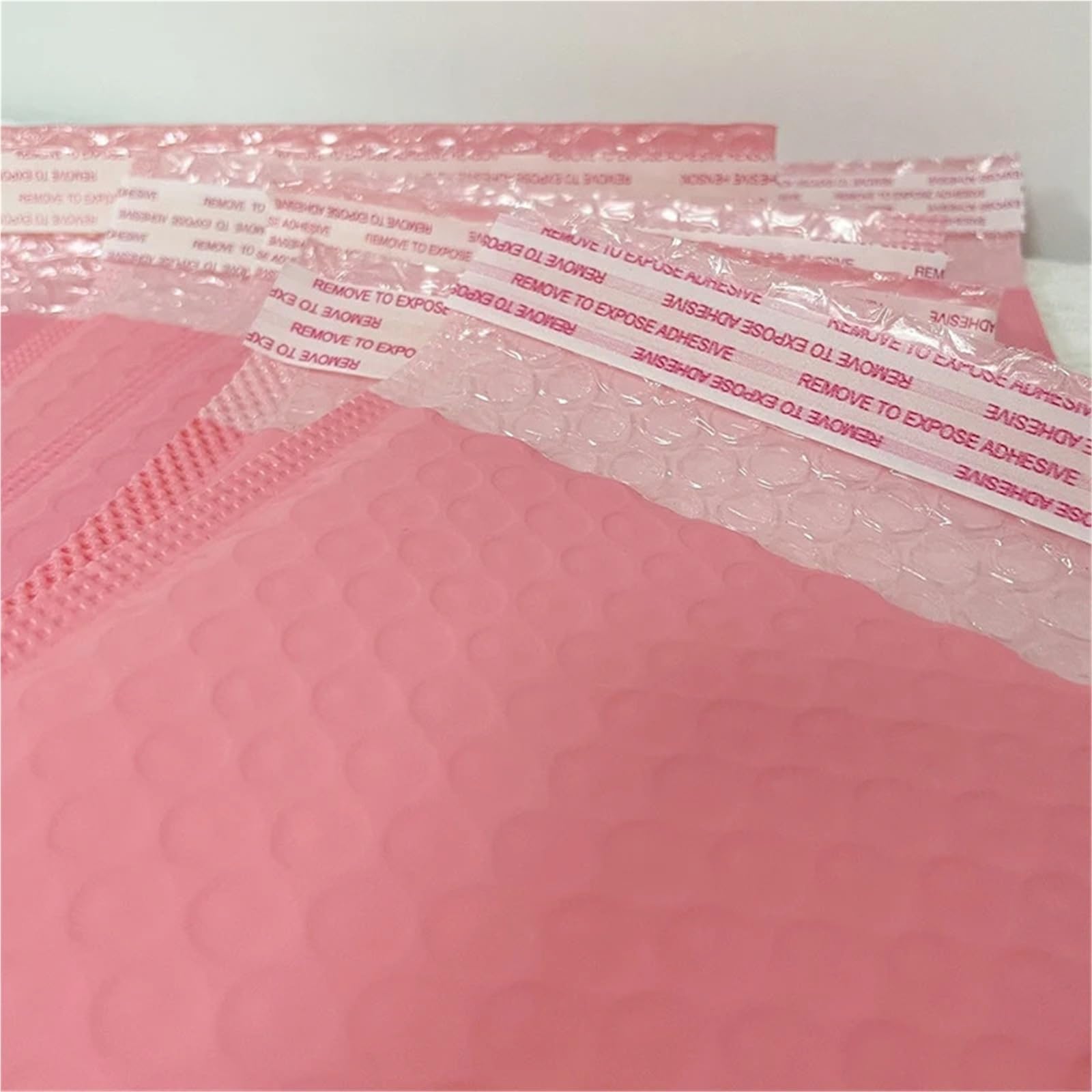 piccola borsa per la spedizione Buste imbottite con bolle d'aria, sacchetti for imballaggio for aziende(50pcs-light pink,15 * 20cm)