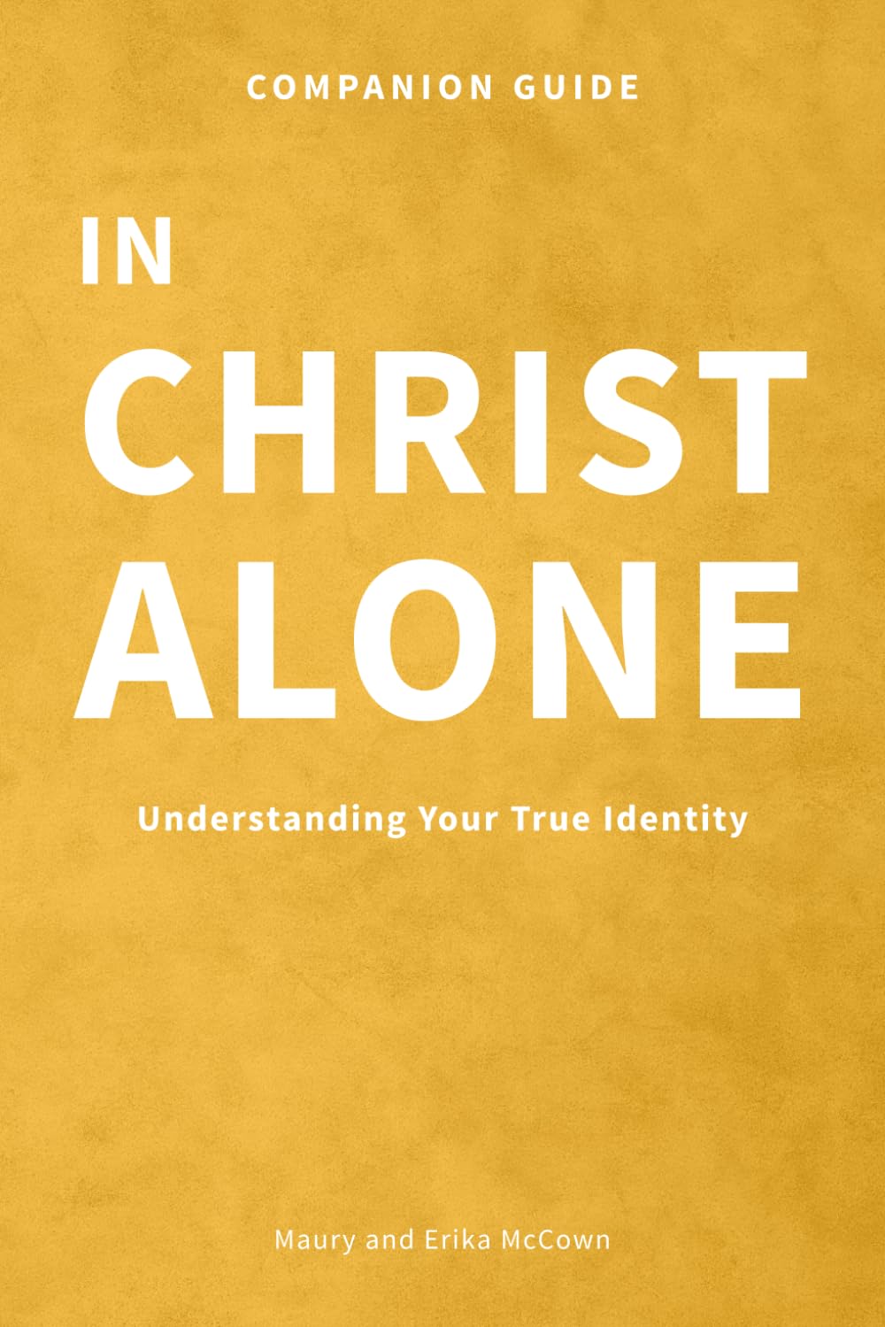 In Christ Alone: Understanding Your True Identity — Companion Guide