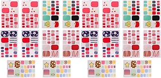 Beavorty 20 Peças Adesivo Para Unhas De Pé Decalques De Unhas Adesivos Esmaltes Adesivos DIY Adesivo Para Unhas Pés Adesivos Para Unhas Adesivos Para Unhas Francesas Suprimentos Para