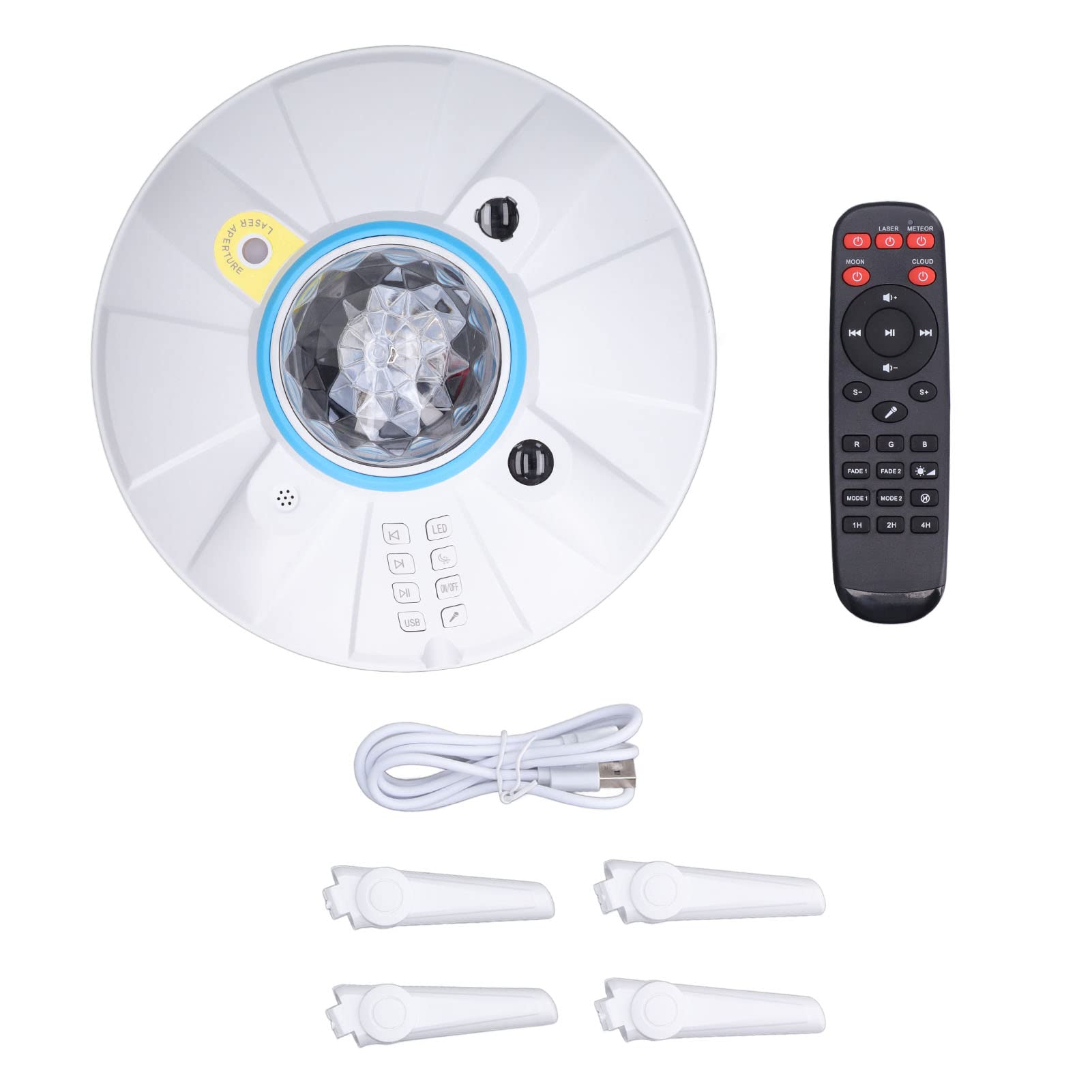 Hyuduo Projekcyjna, Projektor ABS PC Star Night Light 5 V z Głośnikiem