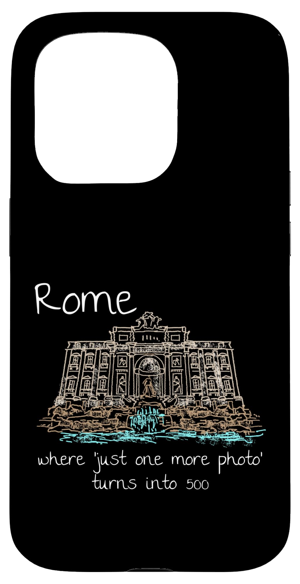 Divertente regalo artistico disegnato a mano souvenir Bologna Italia