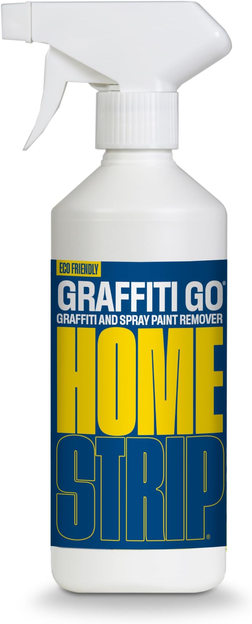 Home Strip Graffiti Go 500ml - Solvent Free Graffiti Remover, Paint Stripper, Coatings Cleaner for Wood, Metal, Brick, Concrete, Stone, Plastic & More