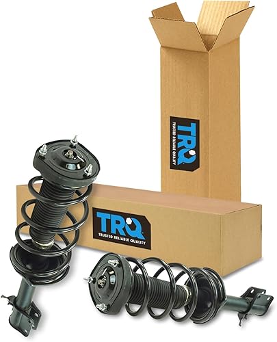 Miniatura 274 de TRQ - Conjunto de puntal delantero y resorte helicoidal (lados del conductor y del pasajero), para auto