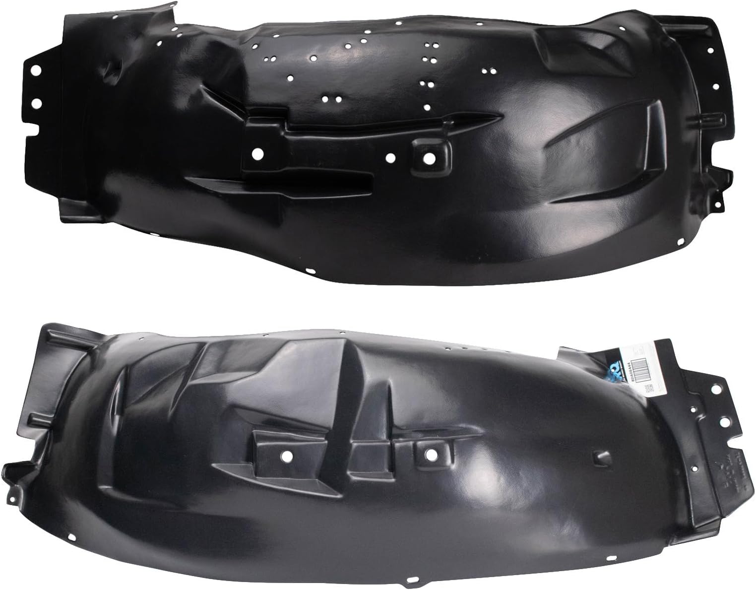 TRQ Front Inner Fender Liner Set Compatible with 1995-2001 Ford Explorer 1997-2001 Mercury Mountaineer FO1248114 FO1249114