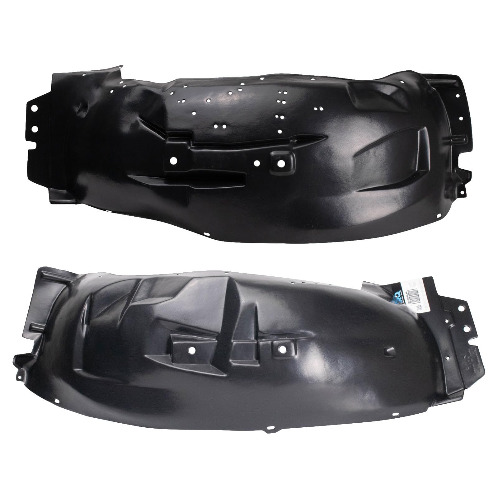 TRQ Front Inner Fender Liner Set Compatible with 1995-2001 Ford Explorer 1997-2001 Mercury Mountaineer FO1248114 FO1249114