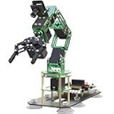 Yahboom Robot Arm Kit 6DOF for Raspberry Pi 5 AI Programmable Electronic DIY Robot Hand Building with Camera for Adults ROS Open Source (RPI-DOFBOT-Pi 5-8GB)