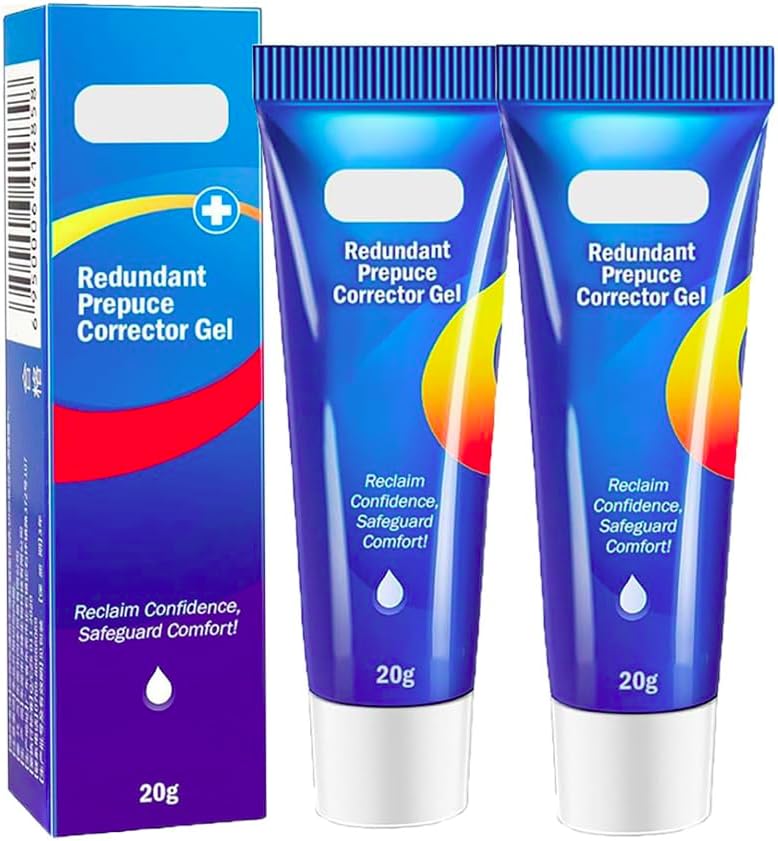 BruteCo Redundant Prepuce Corrector Gel, Redundant Prepuce Corrector Gel, Comfort Gentle, Moisturizes and Hydrates The Skin (2PC)