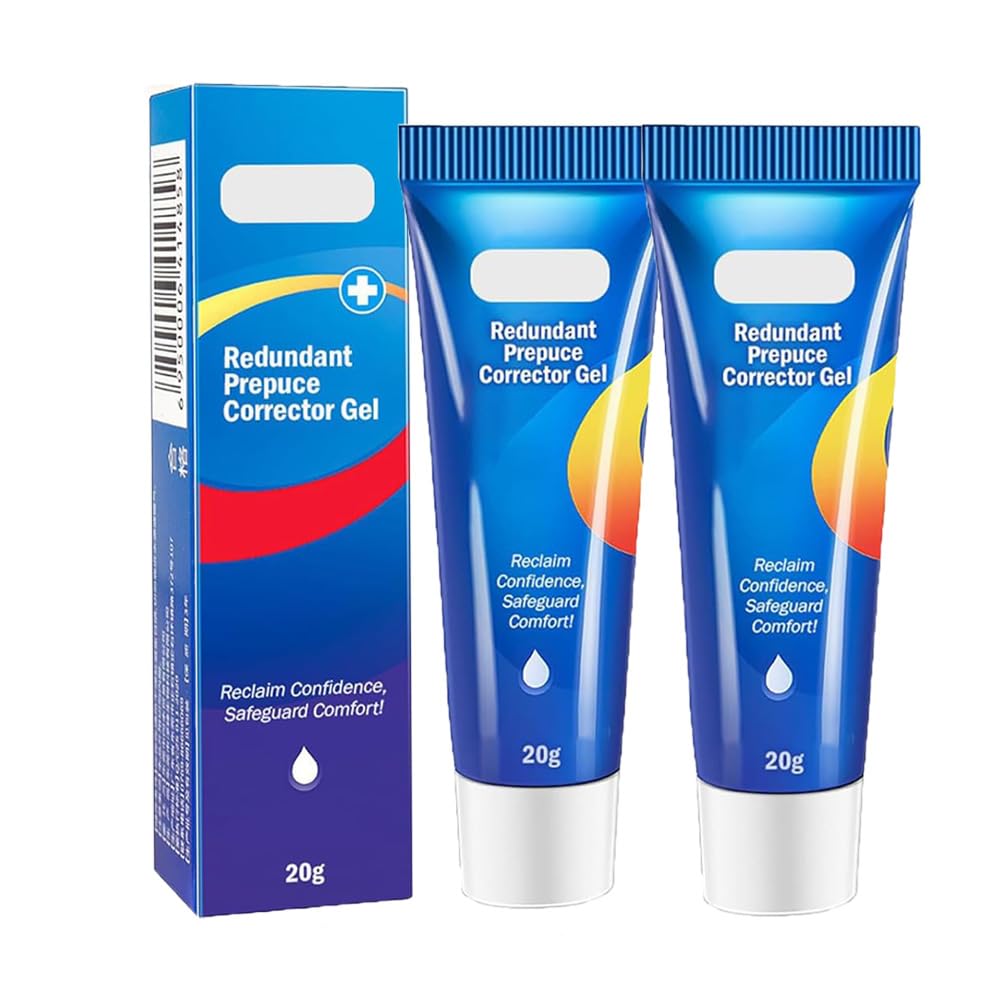 BruteCo Redundant Prepuce Corrector Gel, Redundant Prepuce Corrector Gel, Comfort Gentle, Moisturizes and Hydrates The Skin (2PC)