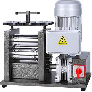 110v Jewelry Rolling Mill, Square, Compressible semicircular, Round. Electric Upgrade Rolling Mill