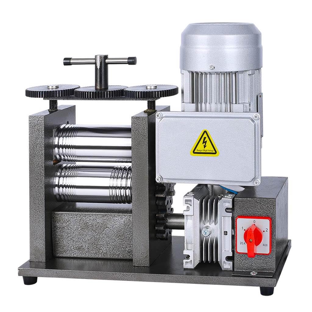 View 1 of ***FACTORY SEALED *** WUCID 750W: Max Openiing-6MM Jewelry Rolling Mill, Square, Compressible semicircular, Round. Electric Upgrade Rolling Mill