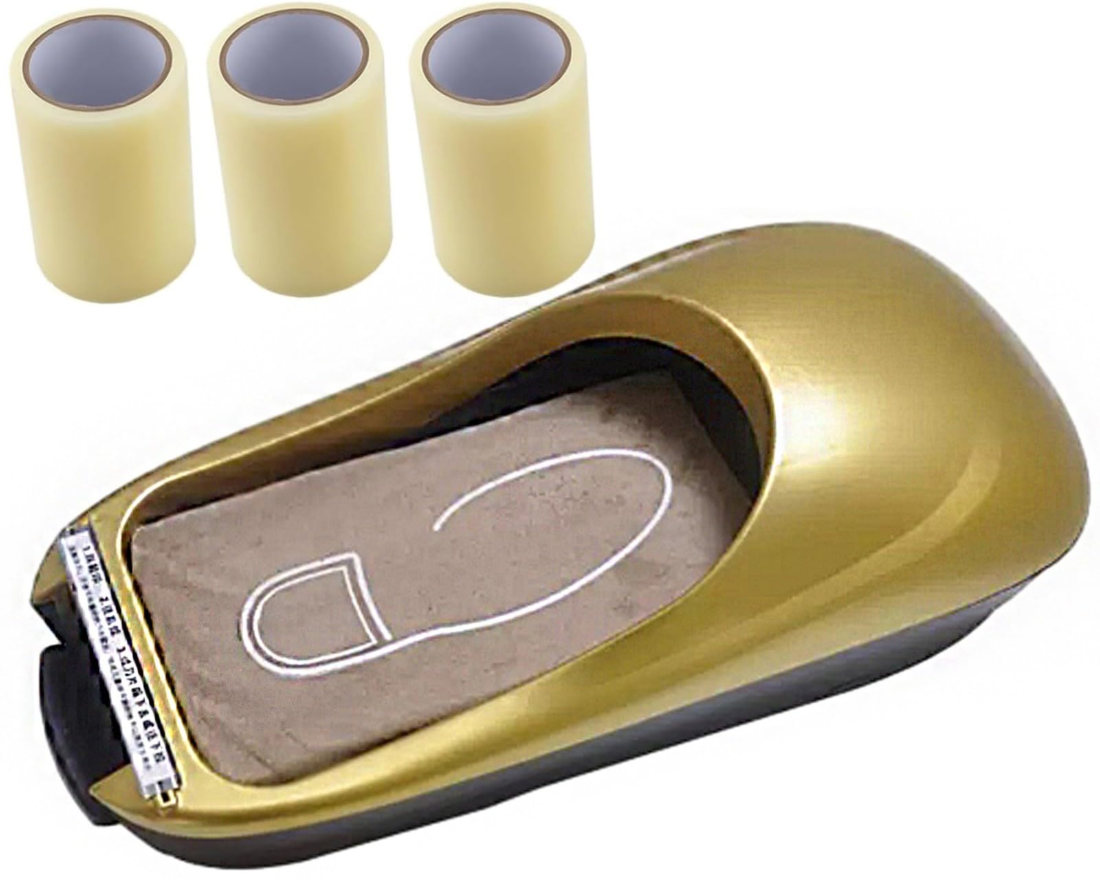 MáQuina Dispensadora AutomáTica Inteligente de Cubrezapatos Desechables con Pedal y Recambio de 3 Rollos de PelíCula para Uso DoméStico y en Laboratorios