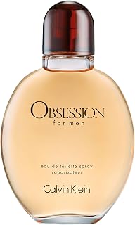 Calvin Klein Obsession for Men Eau de Toilette - Intense Spicy Oriental Cologne with Bergamot, Lavender, Musk & Sandalwood Notes