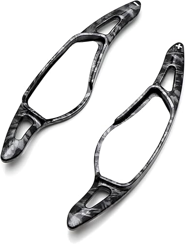 Miniatura 6 de iJDMTOY Extensiones de paleta grandes de fibra de Caron forjada compatibles con BMW 3 4 5 7 Series X3 X4 X5 X6 (Gxx Chassis), Toyota 2020 en