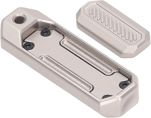 VBESTLIFE Deslizador de metal para personas inquietas con TDAH para adultos, alivio del estrés, juguetes de escritorio de oficina, regalos de