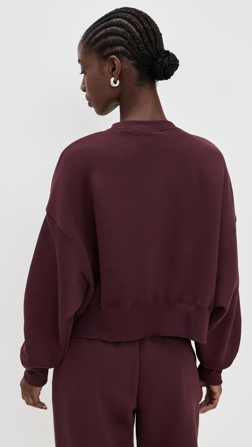 Nike W NSW Phnx FLC OOS Crew Top Women's - Image 4