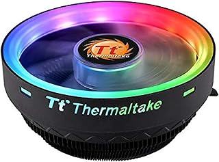 Thermaltake Raffreddatore d'aria UX 100 ARGB | Ventola PWM silenziosa da 120 mm | per socket Intel e AMD | Indirizzabile a...