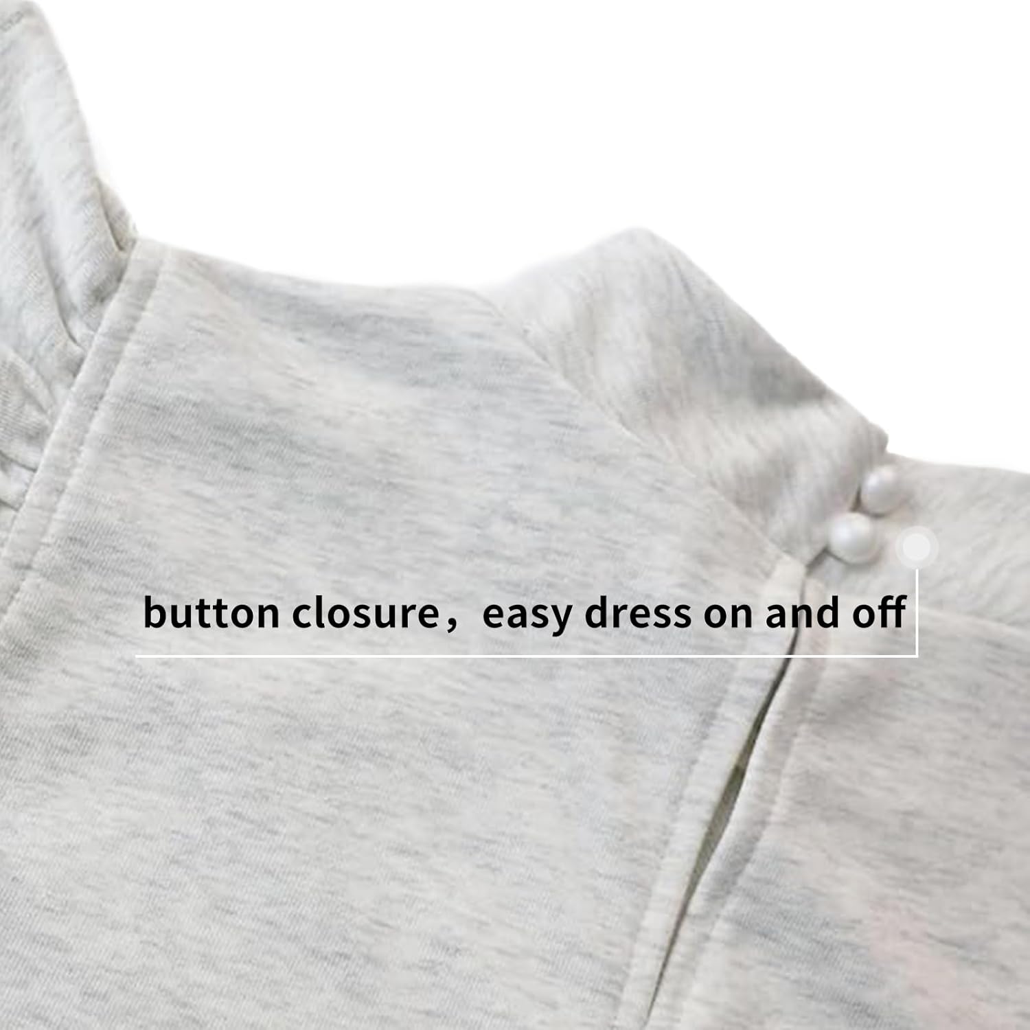 Women’s Ruffle Sleeve Mini Dress Summer Casual Crewneck Flowy A Line Short Babydoll Dress with Tiered Hem Lightweight Pullover Sundress White XS - Image 4