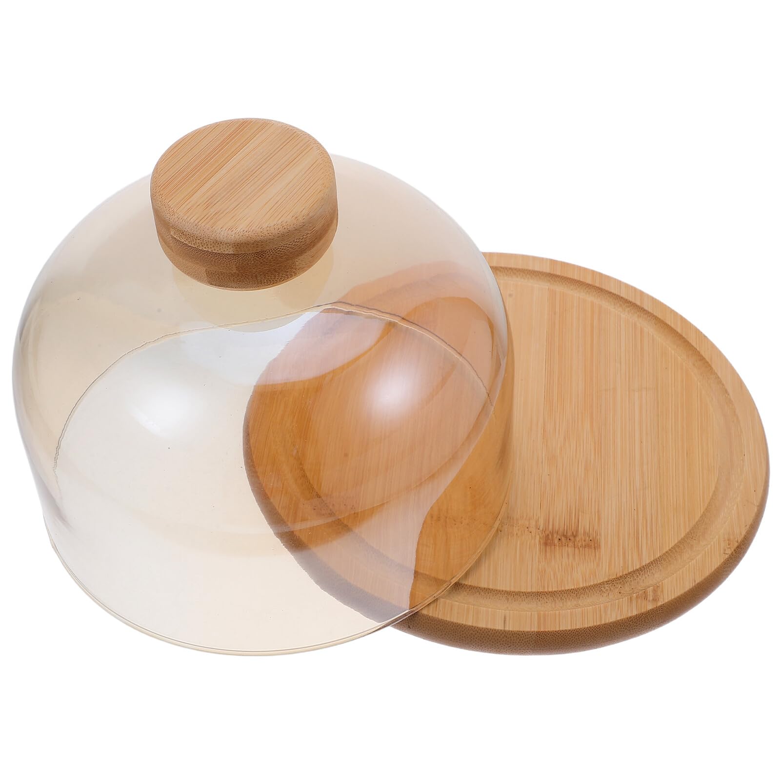 Présentoir à gâteau en verre avec cloche et plat à dessert