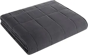 Weighted Blanket 30lbs 88x104 Cooling Breathable Heavy Blanket with Glass Beads for Adult All-Season