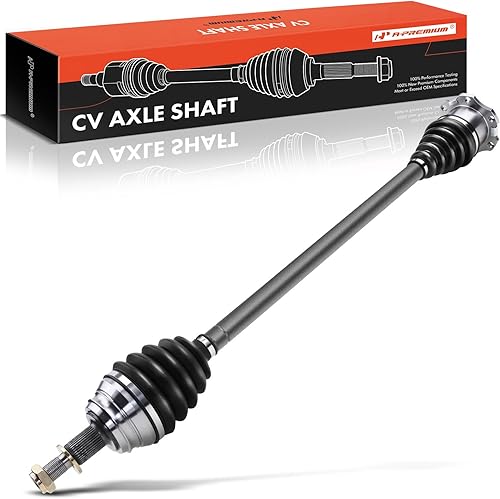 Miniatura 10 de A-Premium Conjunto de eje de eje CV compatible con Audi TT y Volkswagen Beetle, Golf, Jetta, 1998-2006, lado delantero izquierdo del conductor,