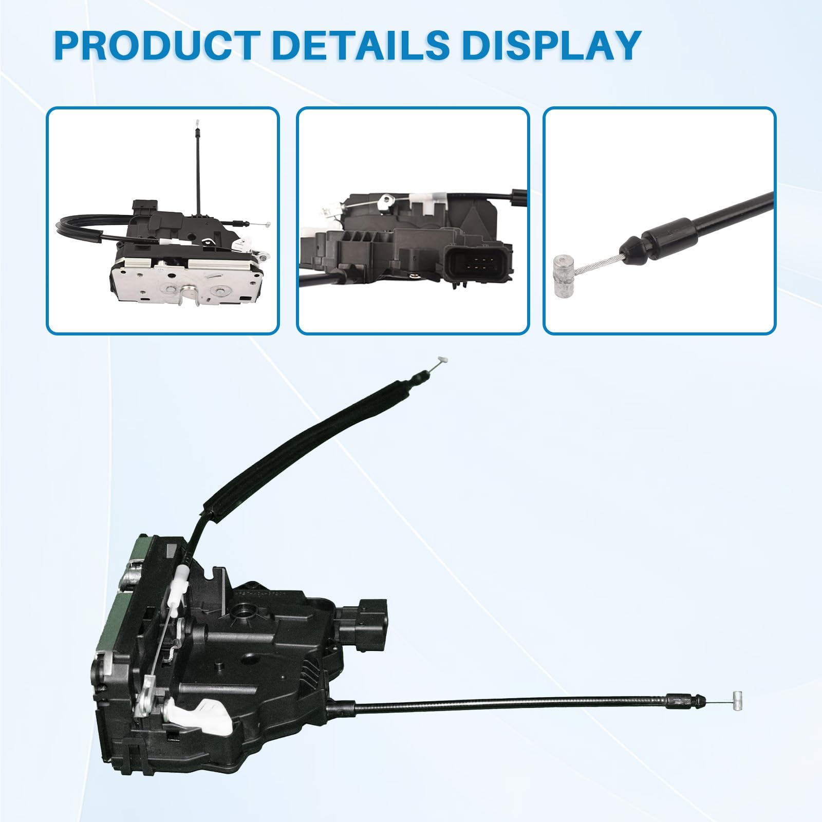 Servomotore serratura porta posteriore destra compatibile con Jumper Ducato 250 Boxer 2006, sostituzione per 1393796080 1345728080 1633561880 8719.94 871994 8719 94 8719.97 871997 8719 97
