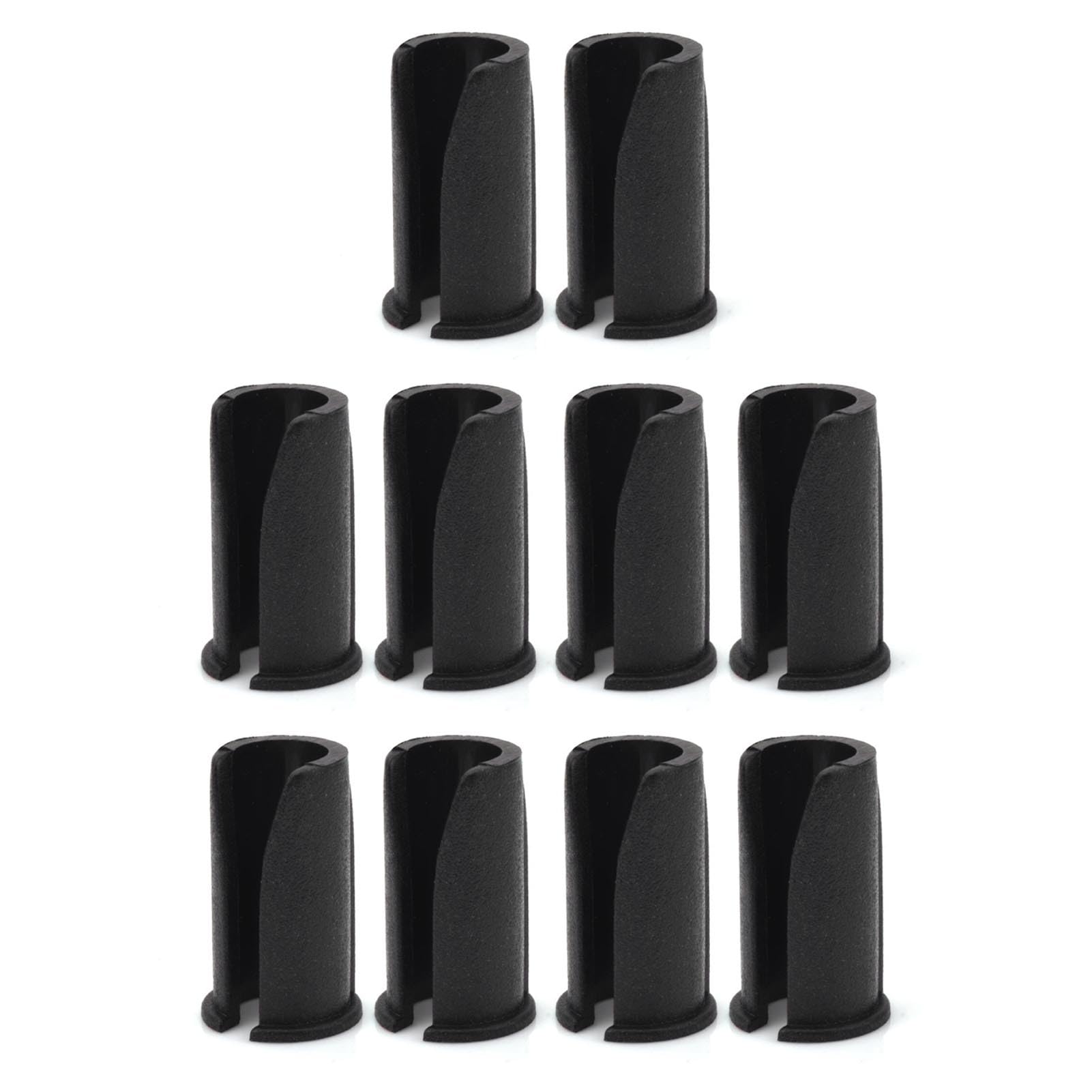 Kuuleyn 10 Pcs Bike U Clip Clamp, Multi Functional Plastic Mountain Bike Brake Cable Clip, Organizer, MTB Routing