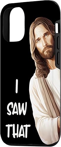 Miniatura 2 de iPhone 12/12 Pro Funny Jesus I Saw That Case