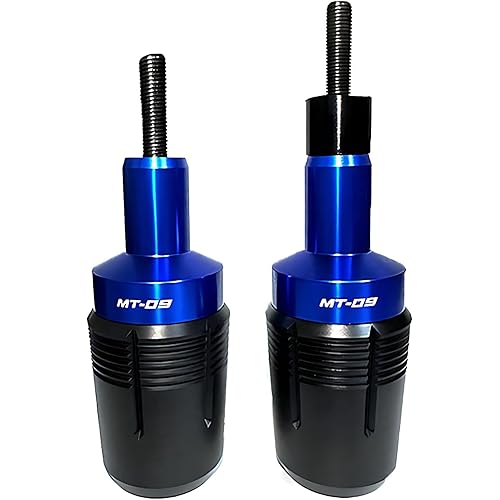 Blue CNC Frame Sliders Fit for Yamaha MT-09/MT-09 SP (2021-2025) & Tracer 9/9GT/FZ09 (2021-2025) - Crash Protection Guard
