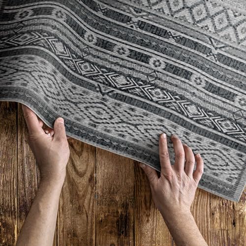 Tapis PVC maison deco 60x90 cm intérieur rectangle Floorart Design