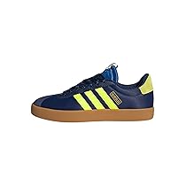 adidas VL Court 3.0 Shoes, Sneaker Donna, Dark Blue Hi RES Yellow Gold Met, 39 1, 3 EU