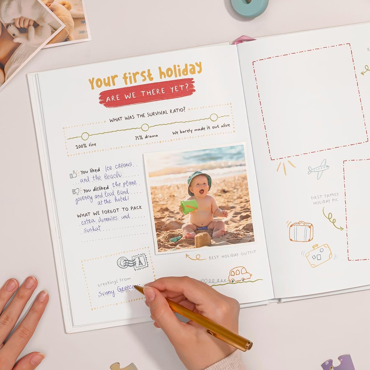 Every Messy Memory Matters: Best First Worst Baby Memory Book & Keepsake - Unique, Funny & Sentimental Gift for New Parents - Image 4