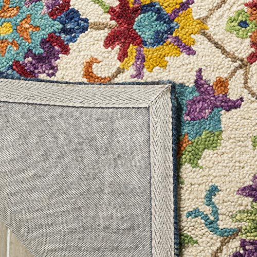 Tapete Handmade Boho de Lana 3x5 ft Safavieh miniatura 4