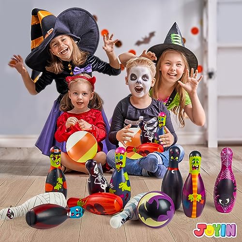 JOYIN Halloween Foam Bowling Set for Kids Toys Party Supplies, Get-Together Party, Game Day Events, Indoor Outdoor Party, Birthday Parties