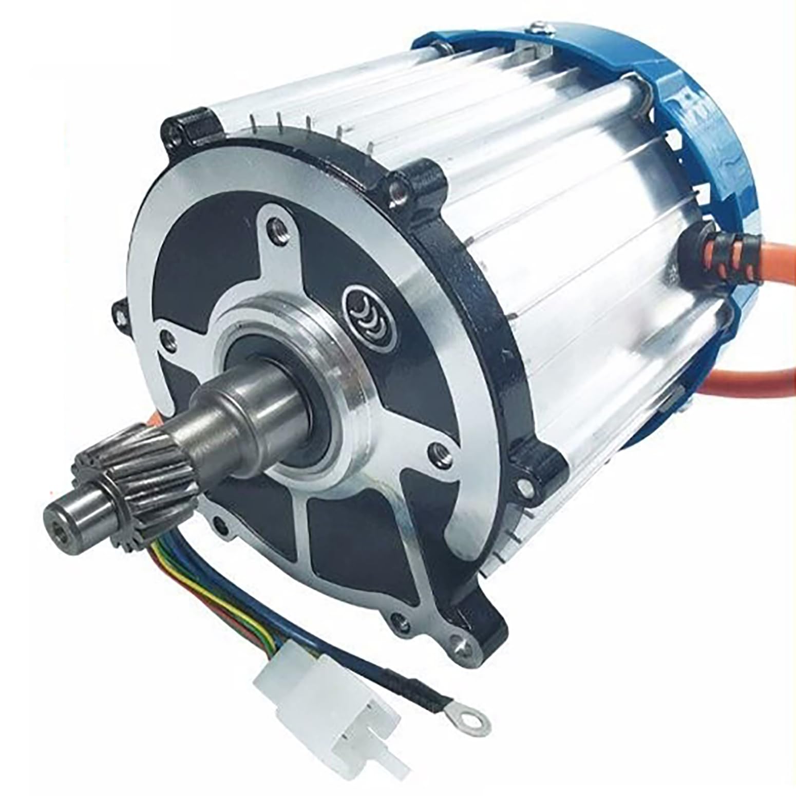 500W-1800W Motore Differenziale Brushless per Triciclo Elettrico 48V/60V/72V Motore Senza Spazzole CC, Motore A 5 Fori E 16 Denti per Tricicli Elettrici, Golf Cart E Go-Kart