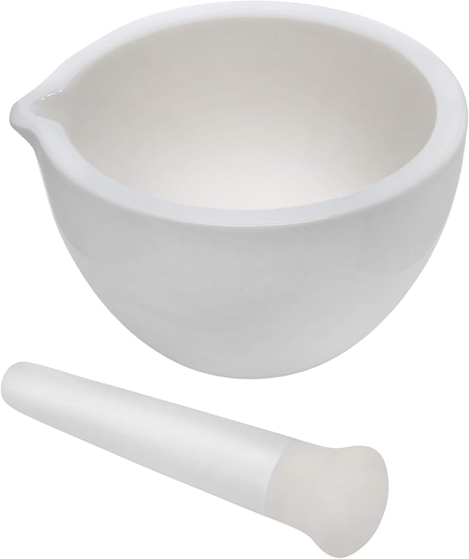 Mortero y mano de porcelana 1500 ml EISCO miniatura 2