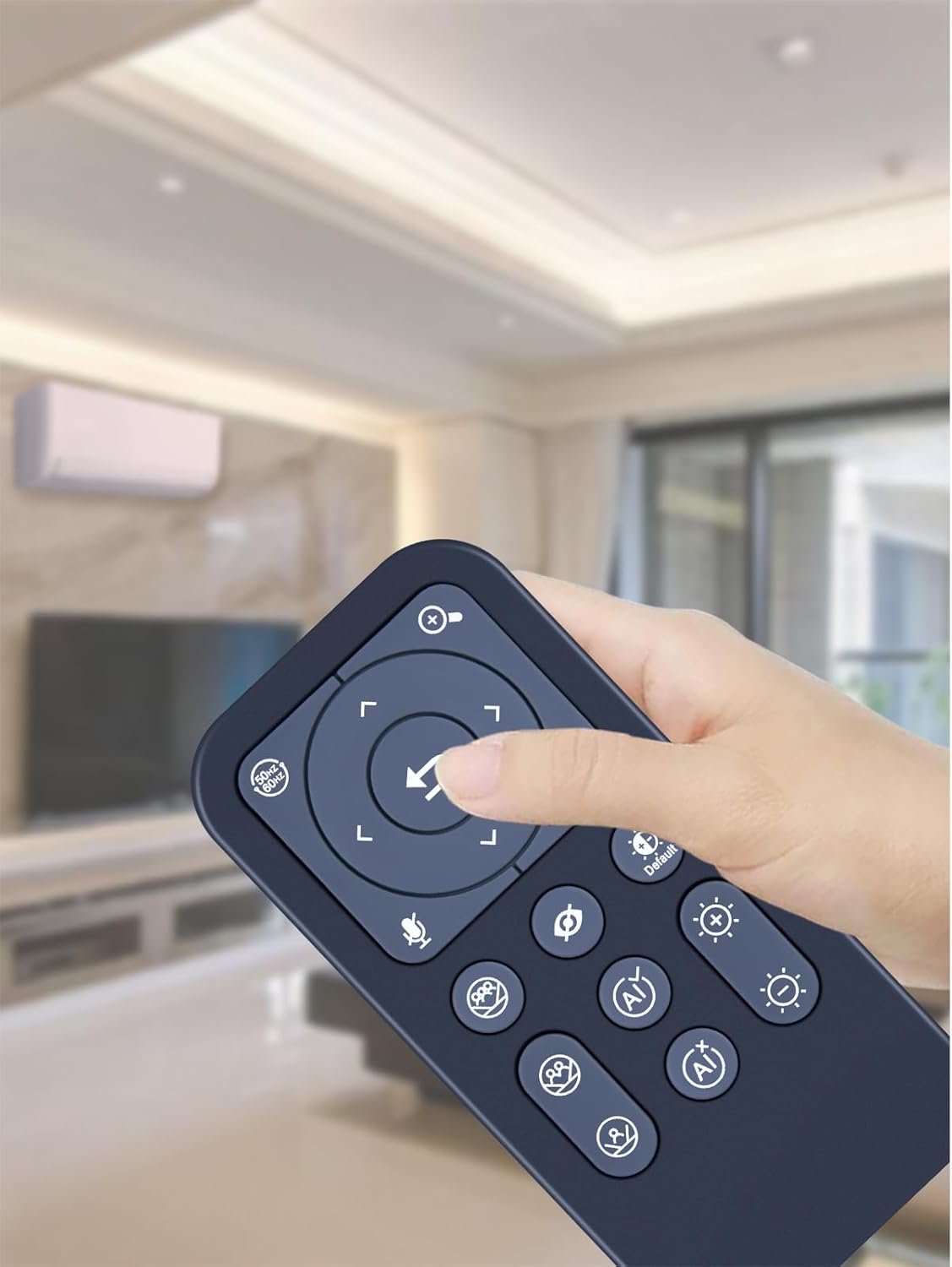 交換用リモコン Angetube 913AI用 4K AI ウェブカメラ ウェブカメラ対応 自動光補正機能付き