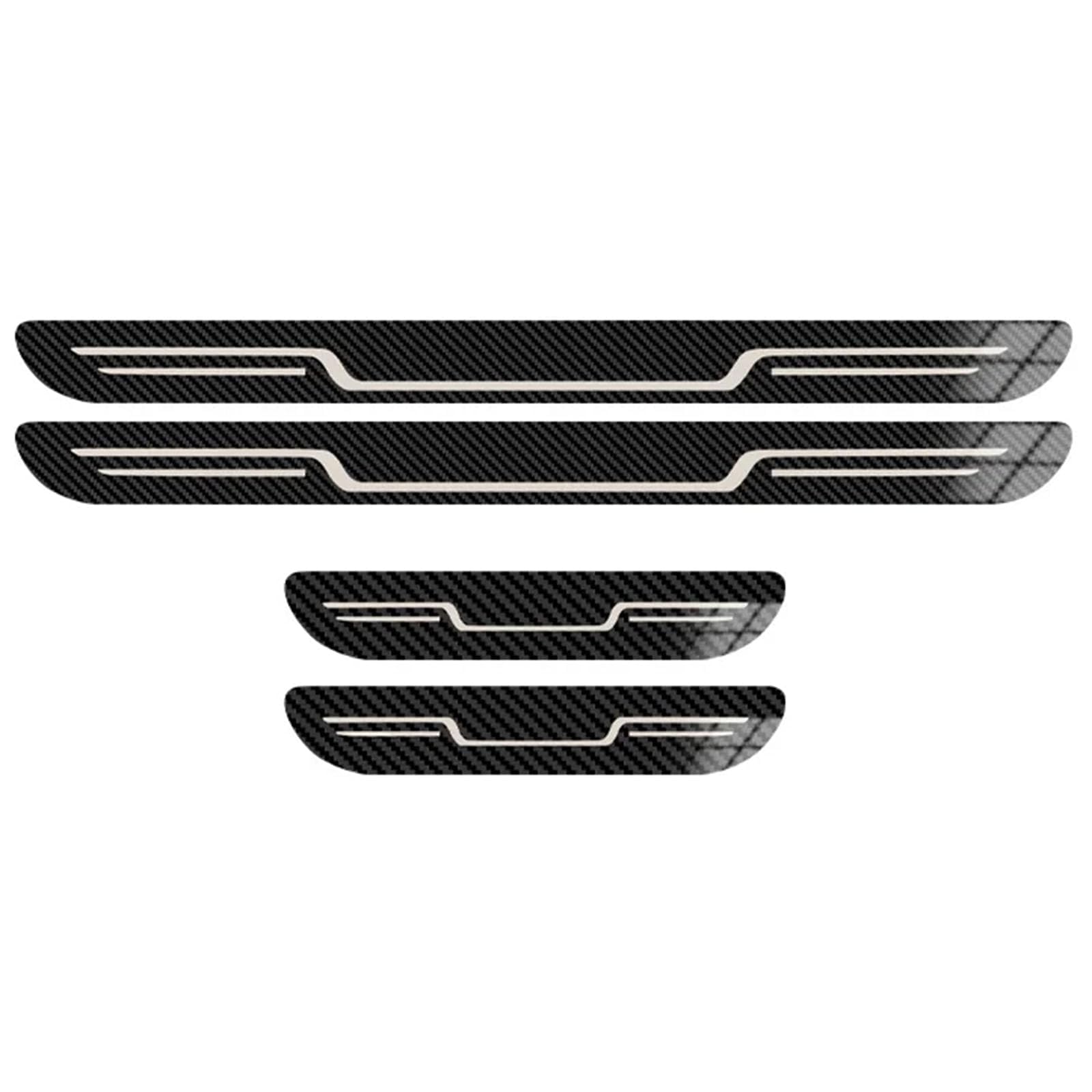 4 sztuki listwy progowe do VW Golf VI 2008-2012