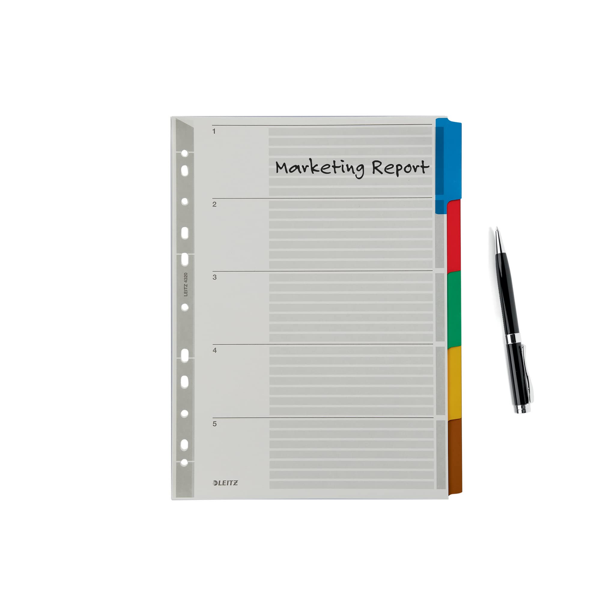 Divisori Per Raccoglitori Leitz - Organizzazione Documenti A4 - Foto 6