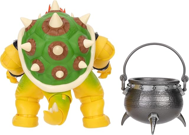 Foto 2 de 5 de Figura de acción de Bowser 6" de Jakks Pacific, Super Mario Galaxy