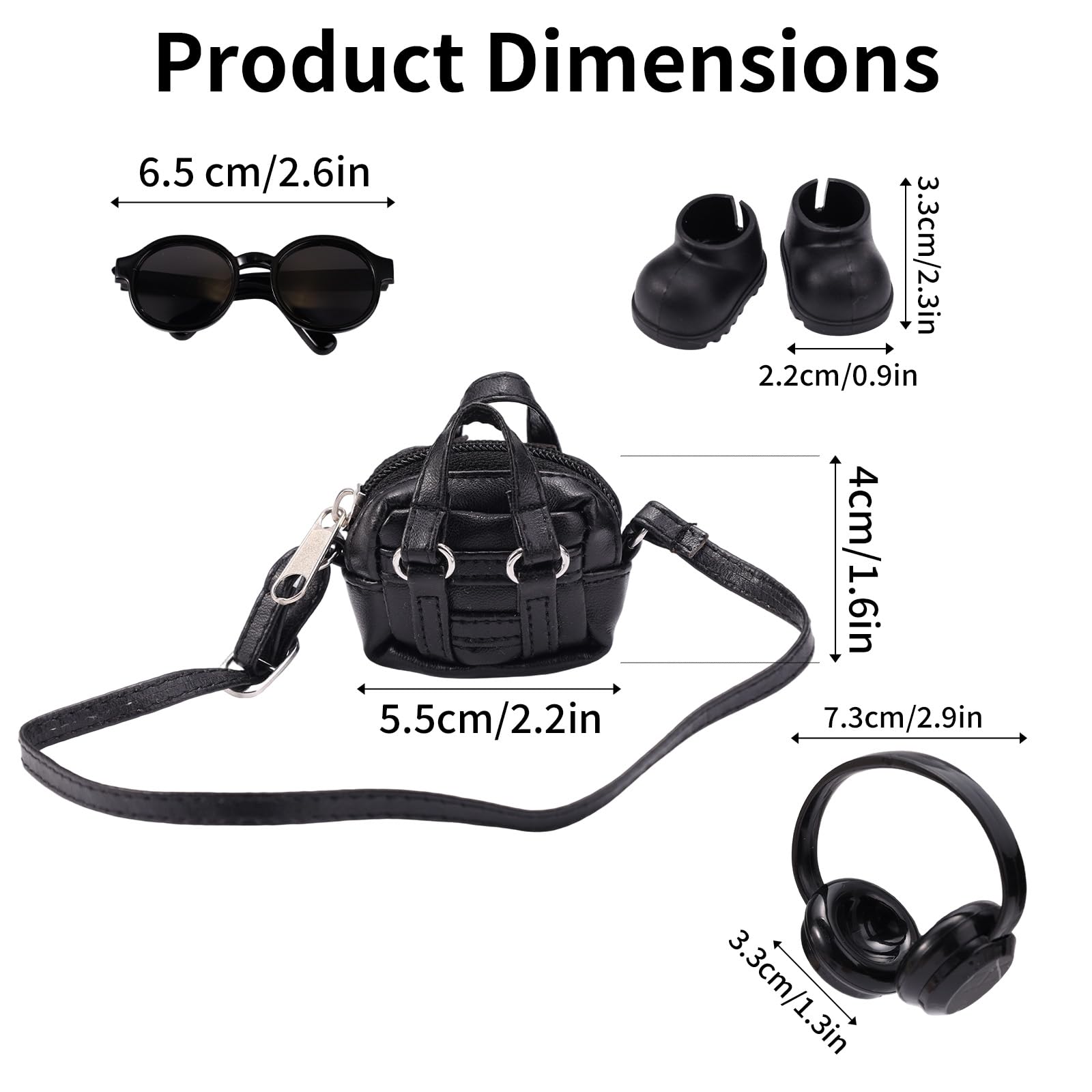 Doll Clothes Accessories Set - Image 2