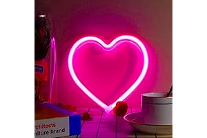 Pink Heart Neon Light: Illuminate Your Heart
