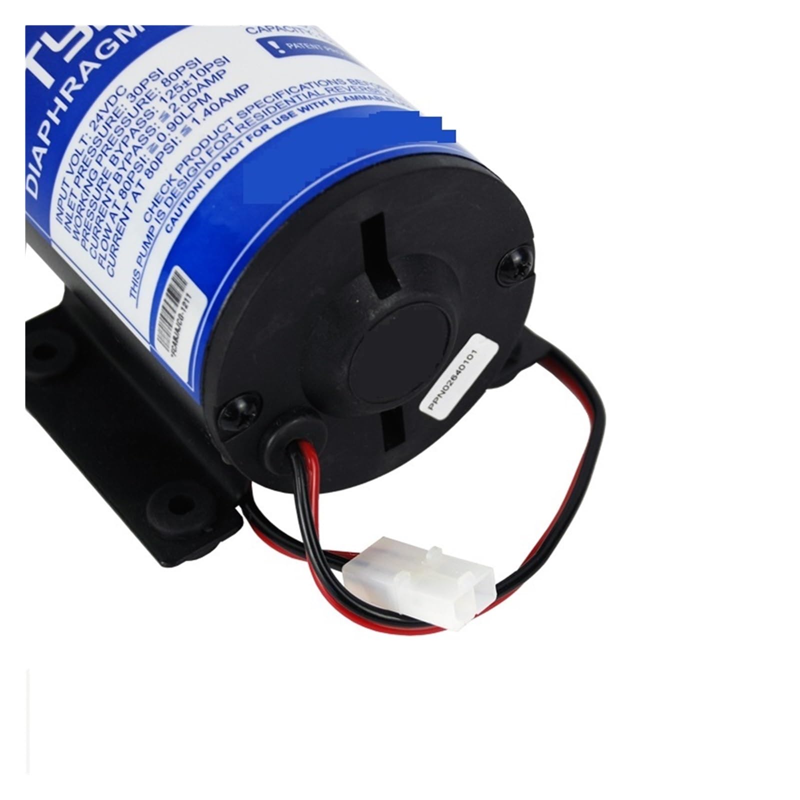 Bomba De Refuerzo Agua RO 24V 50gpd 2500NH Aumenta La Presión Del Sistema Ósmosis Inversa Funcionamiento Suave Caudal Constante Fiable