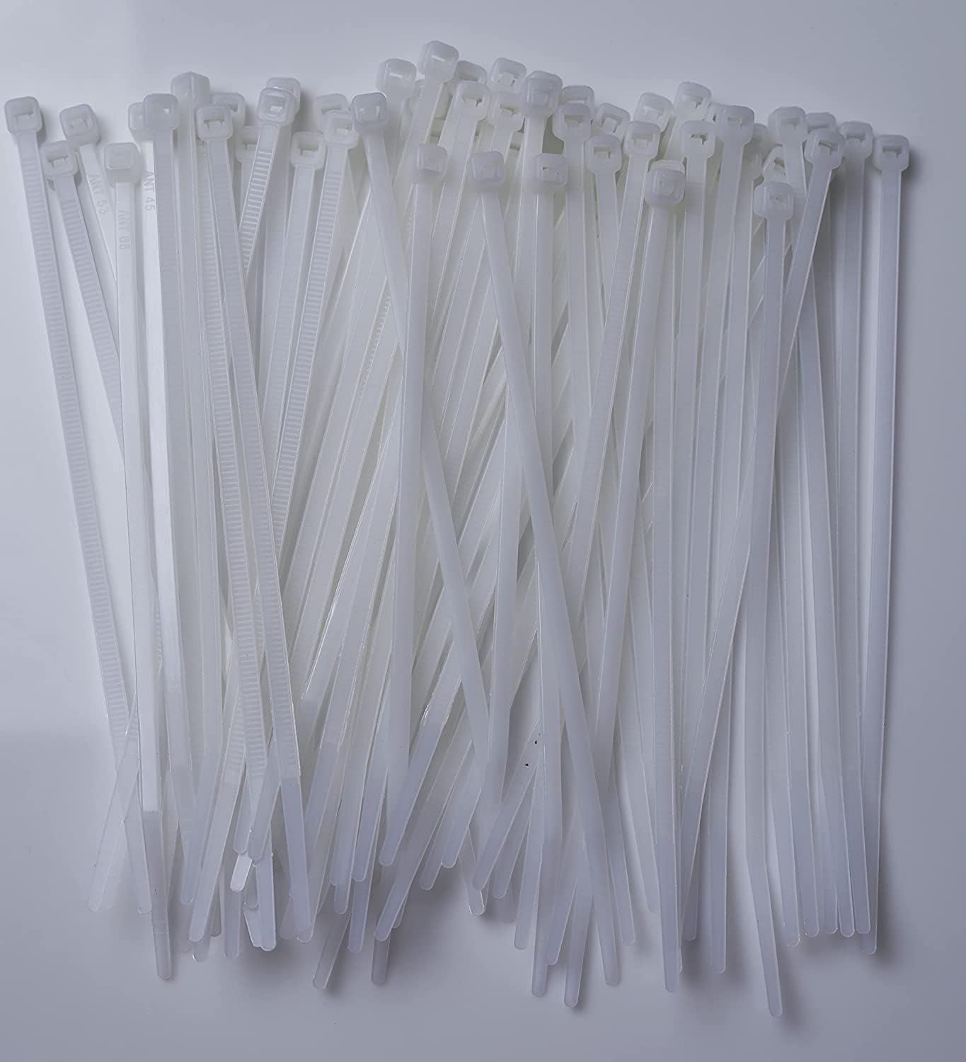 Dharansh - Cable Zip Ties,White (150 mm x 2.5 mm, 6" inch, Pack of 100) Multi-Purpose Self-Locking Nylon Teeth Grip Cable Ties Cord Management Ties,Plastic Wire Ties for Home,Office,Garden,Workshop (B0CK378XRZ) Amazon Price History, Amazon Price Tracker