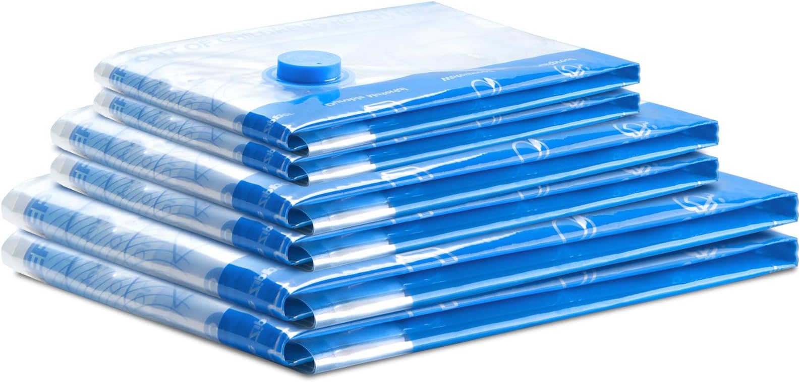 JML VacPack GO! Portable vacuum storage system that reduces luggage