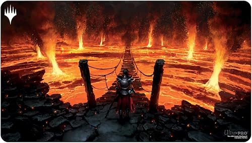 Ultra Pro - Alfombra de juego Wilds of Eldraine Virtue of Courage for Magic: The Gathering, tapete de juego de cartas MTG, uso como alfombrilla de