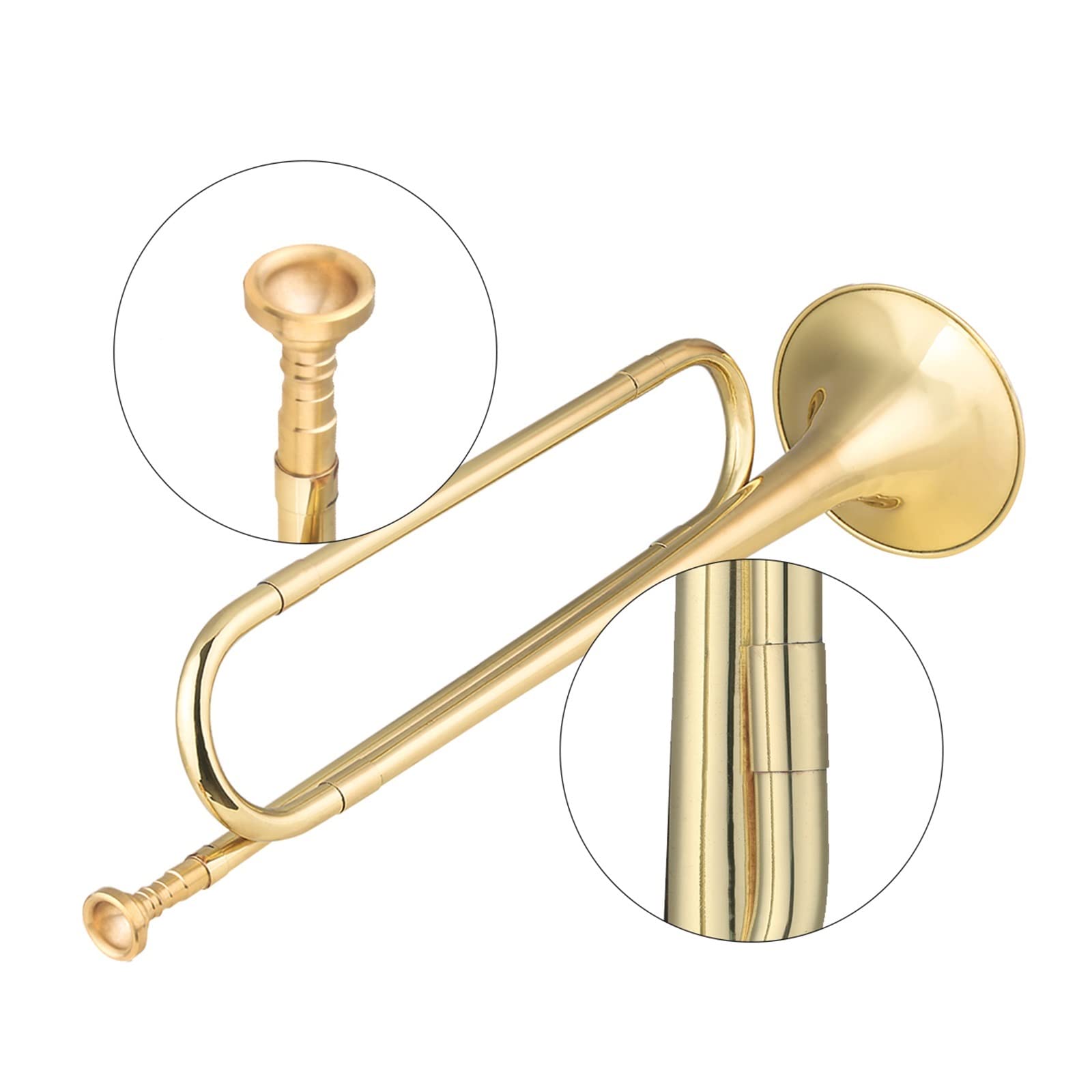 VSOLS B Flat Bugle Call Trompete (Color : B Flat Bugle)