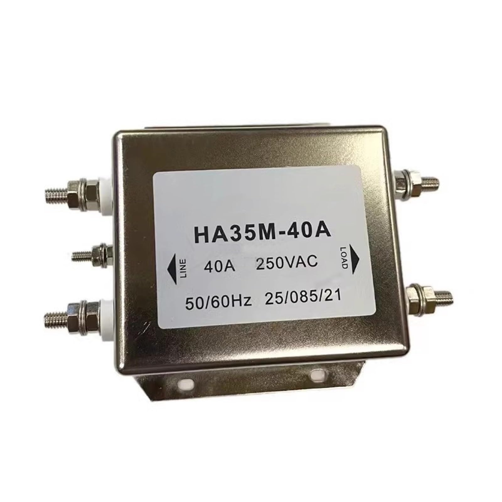 Filtro de potencia monofásico para proteger la electrónica del taller con el HA35M-40A