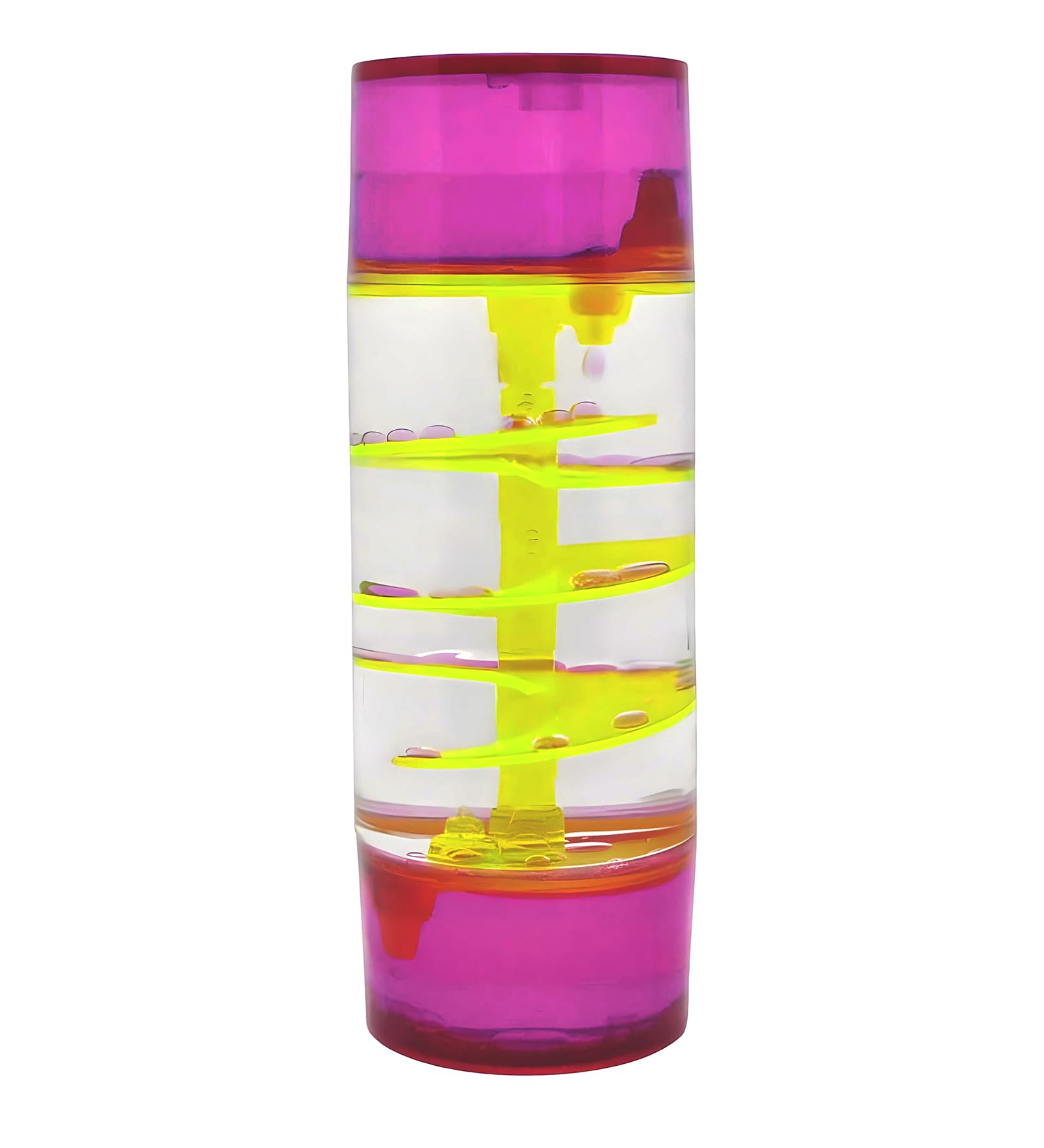 Liquid Motion Bubble Timer,Liquid Hourglass Sensory Toy,Calming Stress Relief Anxiety, Home Office Desktop Decor Sandglass for Kids and Adults (Purple)