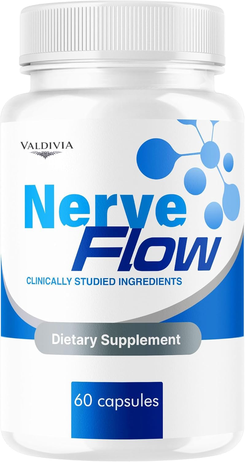 Nerve Flow - Official NerveFlow Advanced Nerve Support Capsules, Maximum Strength Multivitamin Advanced Formula, 60 Capsules for 1 Month
