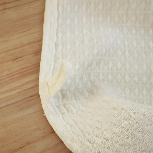 Miniatura 6 de S VICTORY SYMBOL Toallas de lino 100 % lino, paquete de 2 toallas de cara de lino de 12 x 18 pulgadas, toalla de cara de gofre para baño, color